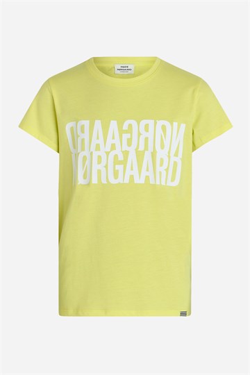 Mads Nørgaard T-shirt - Tuvina - Sunny Lime
